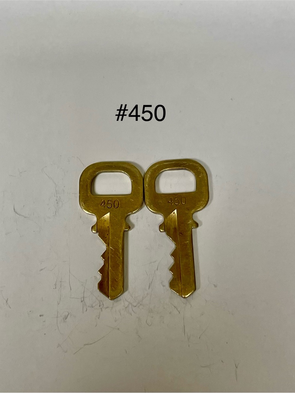 Louis Vuitton Gold Spare Key #450